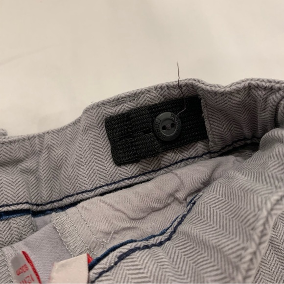 Boboli Baby Grey Chevron Dress Pant - 12 months - Picture 7 of 8